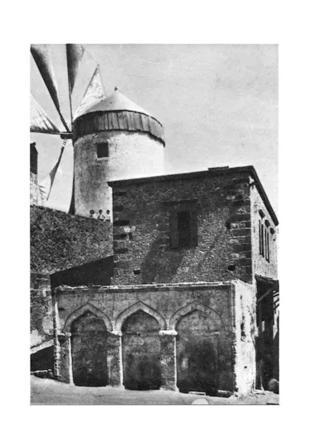 A Medieval Windmill Tower With Magnificent View Rhodes City Exteriér fotografie